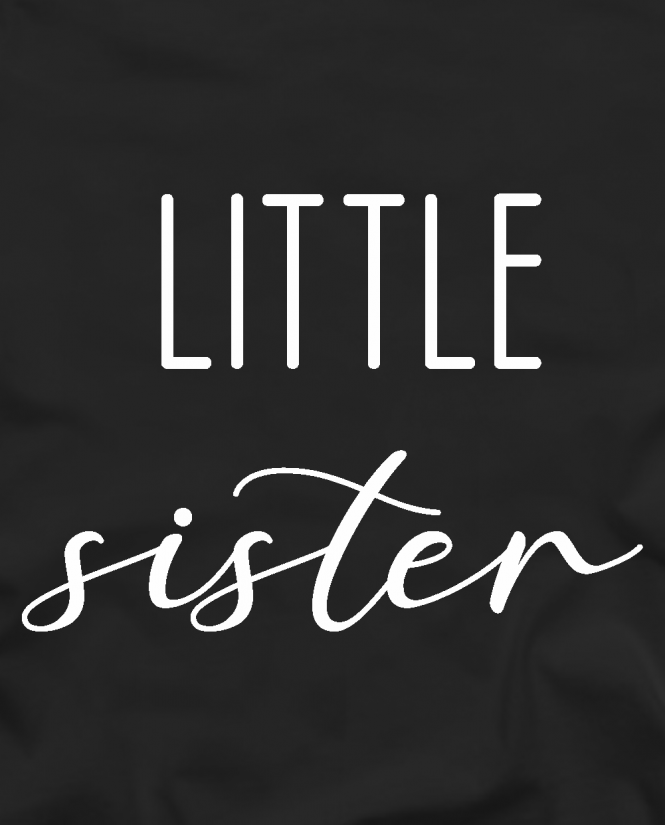 Marškinėliai Little sister